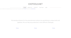 Desktop Screenshot of exotools.net